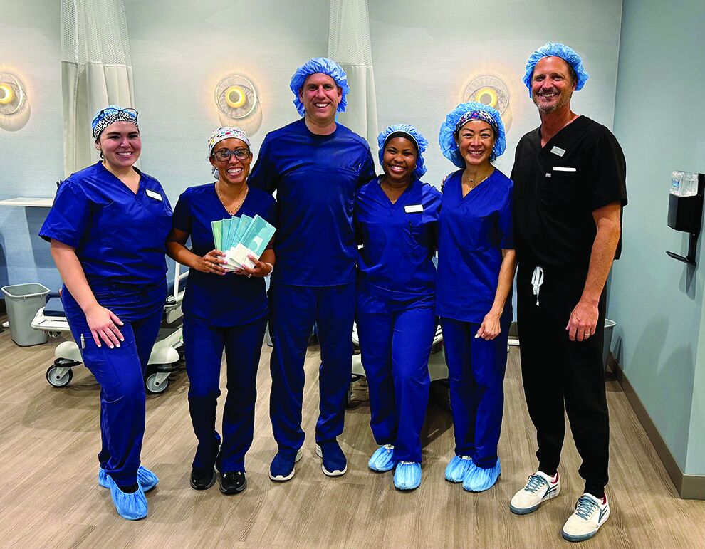 See Vision Eye Institute surgical team in the Lake Worth procedure suite